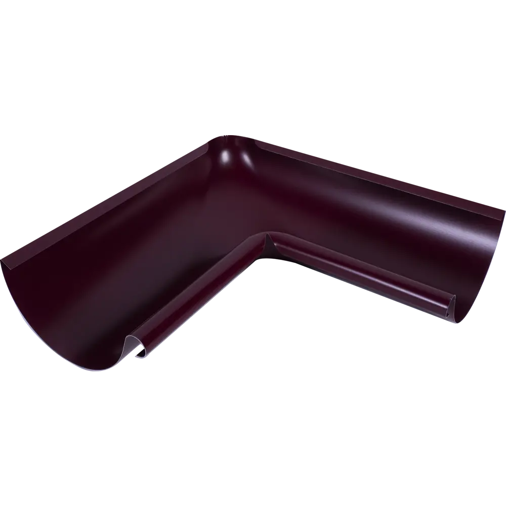 Угол желоба внутренний 90° D125 мм цвет вишня ВЕГА STLM-2169294