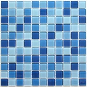 Navy Blu стекло 300х300