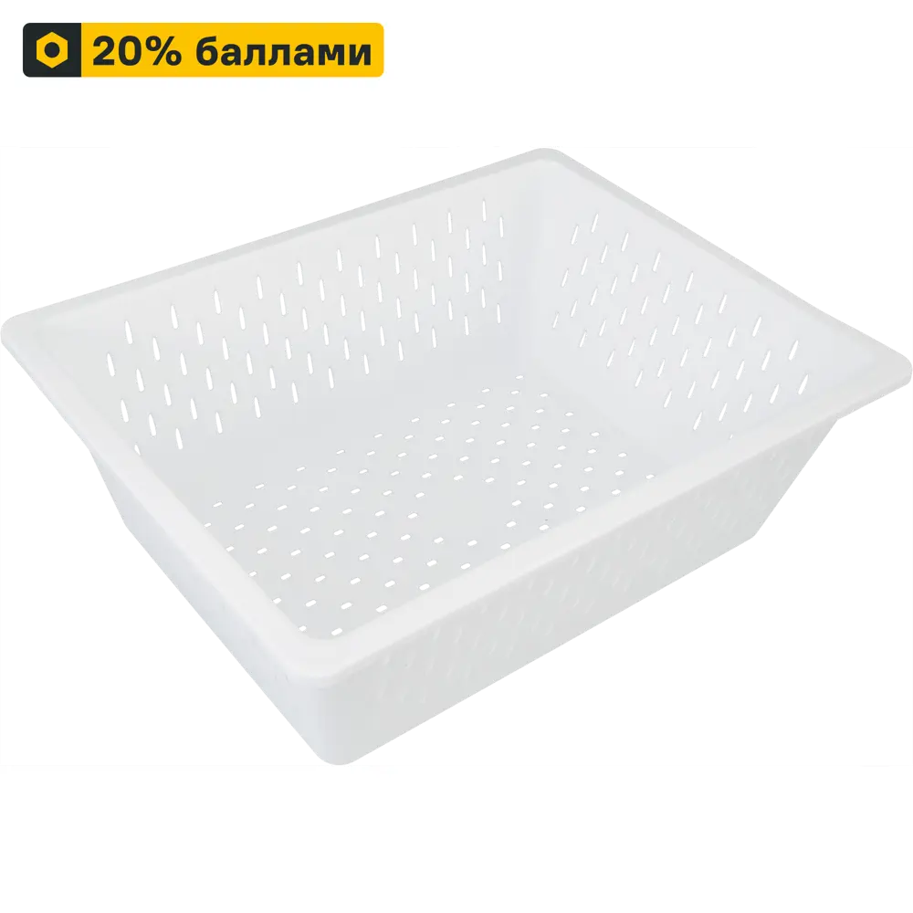 Выдвижная корзина ТИТАН-GS для систем хранения, белая 85127628 STLM-0059168