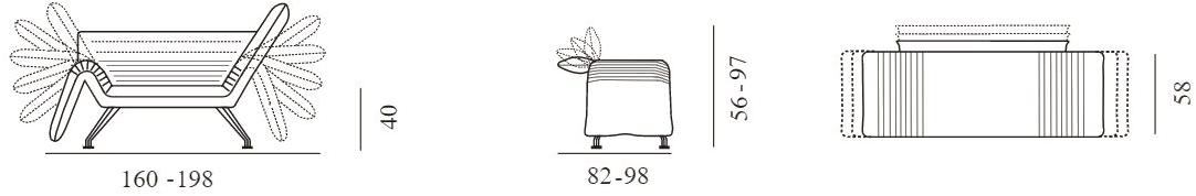 de Sede Кожаное кресло / шезлонг  Ds-142  - Вид №5