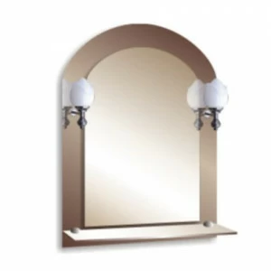 Зеркало Соло с фонарем 730х535 (062) Соло