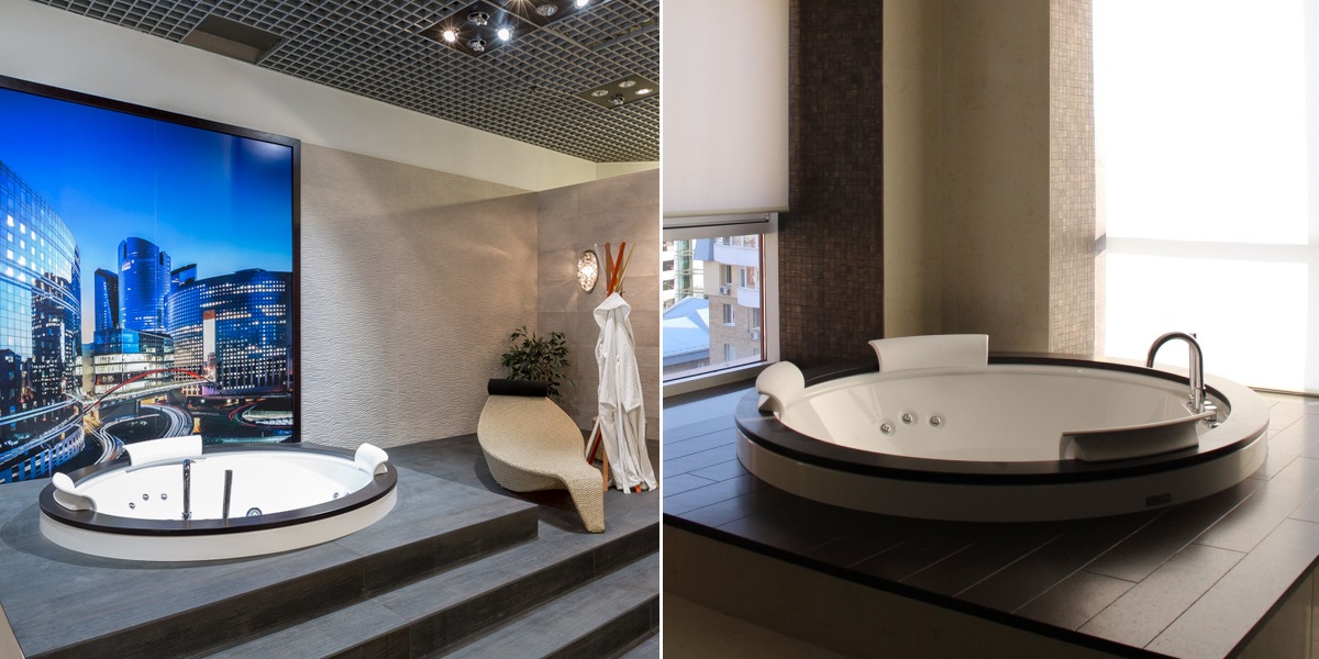 Ванна встроенная с гидромассажем "BASE" Nova 9H43-542 Jacuzzi 9H43542 - Вид №4