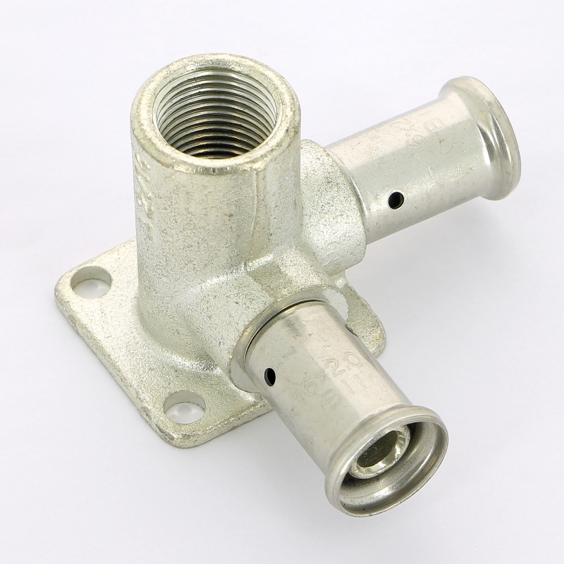 Водорозетка пресс-В проходная HENCO 16x1/2"x16 3P160416 - Вид №3