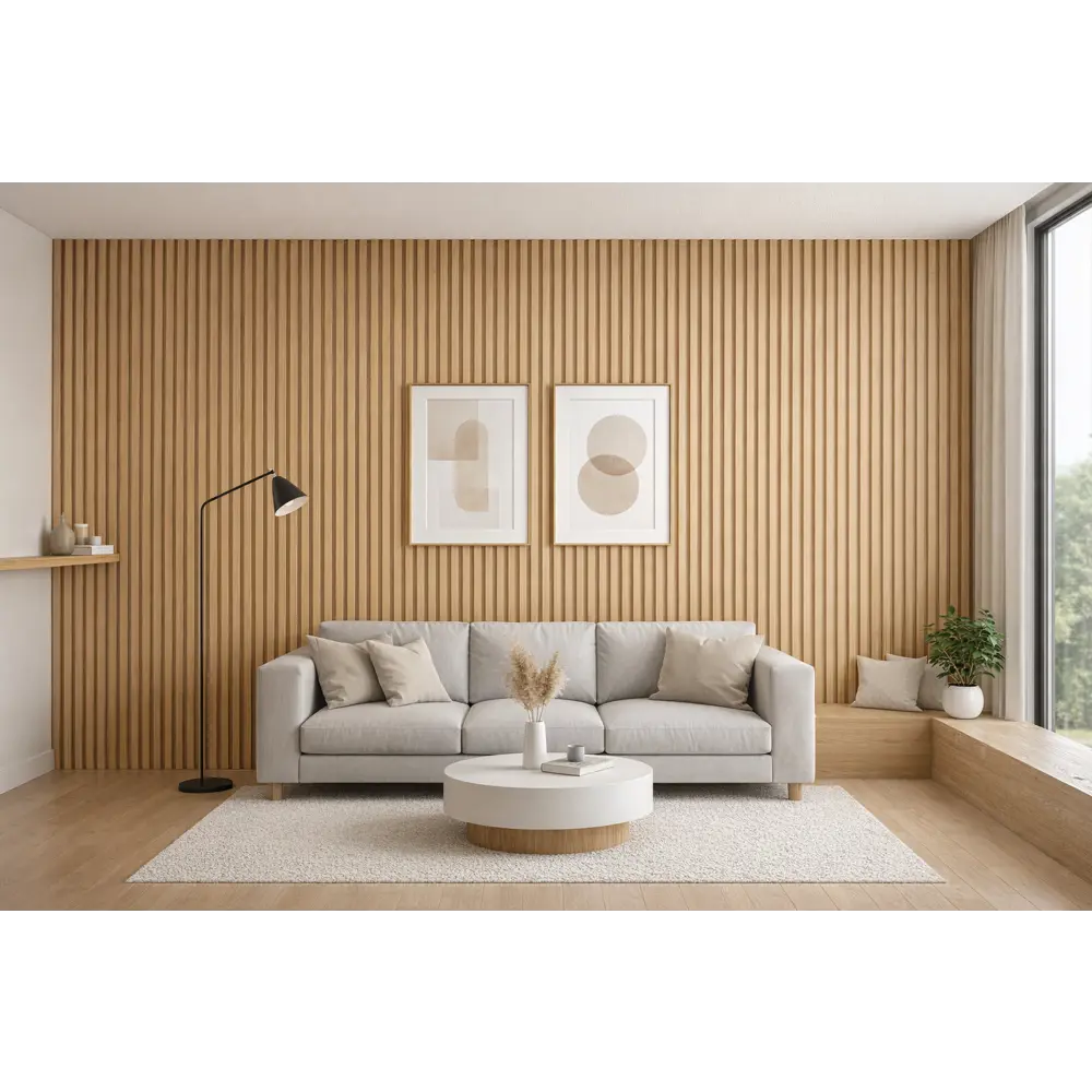 Профиль старт/финиш Рейки МДФ дуб скандинавский 12x44x2700 мм Santreyd STLM-2211893 - Вид №6