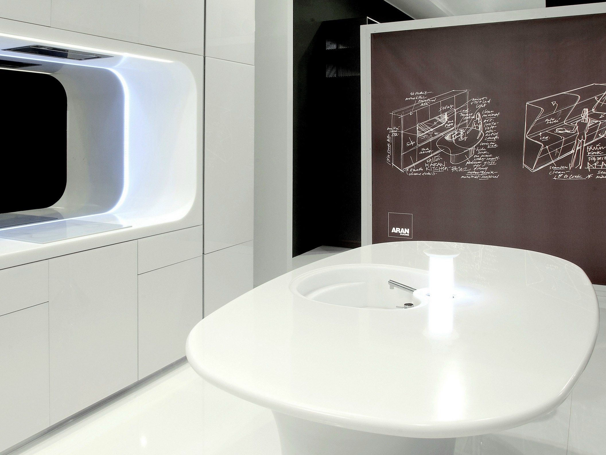 HIMACS kitchen worktop HIMACS for kitchen worktop ARCH-00020566 - Вид №3