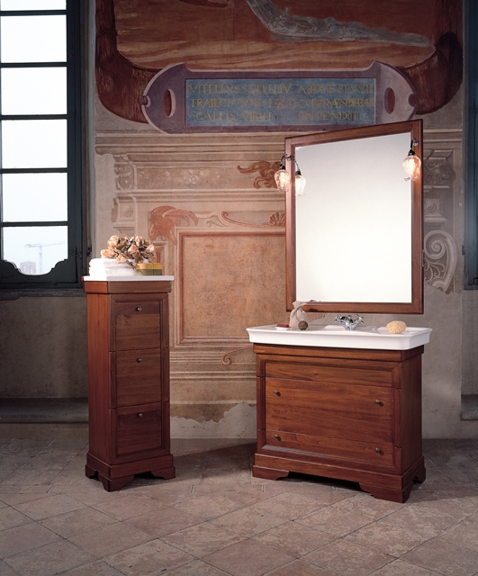 8016 Tifernoit Композиция для ванной в цвете блонд орех Bagno 