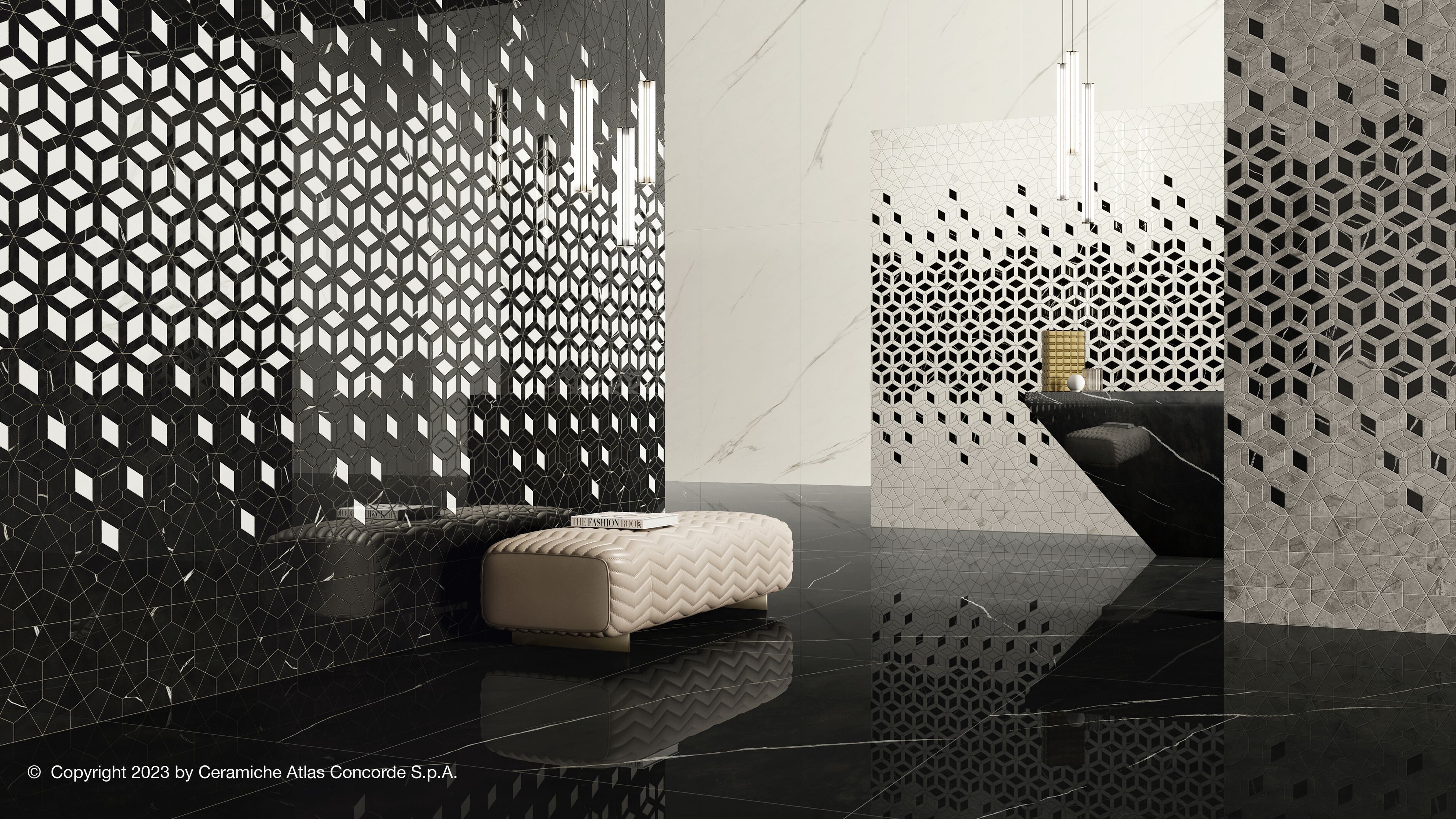 Пол / керамогранит с мраморным эффектом Atlas Concorde Marvel чудо ARCH-00010333 - Вид №44