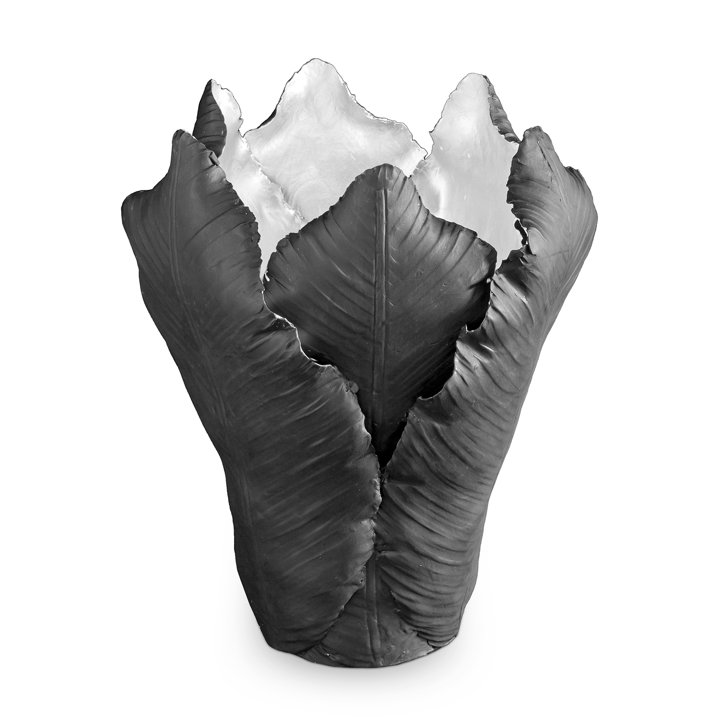 300054-D3 ABHIKA ПОДСВЕЧНИК ТЮЛЬПАН BIG MEDGRAY/GOLD  - Вид №3