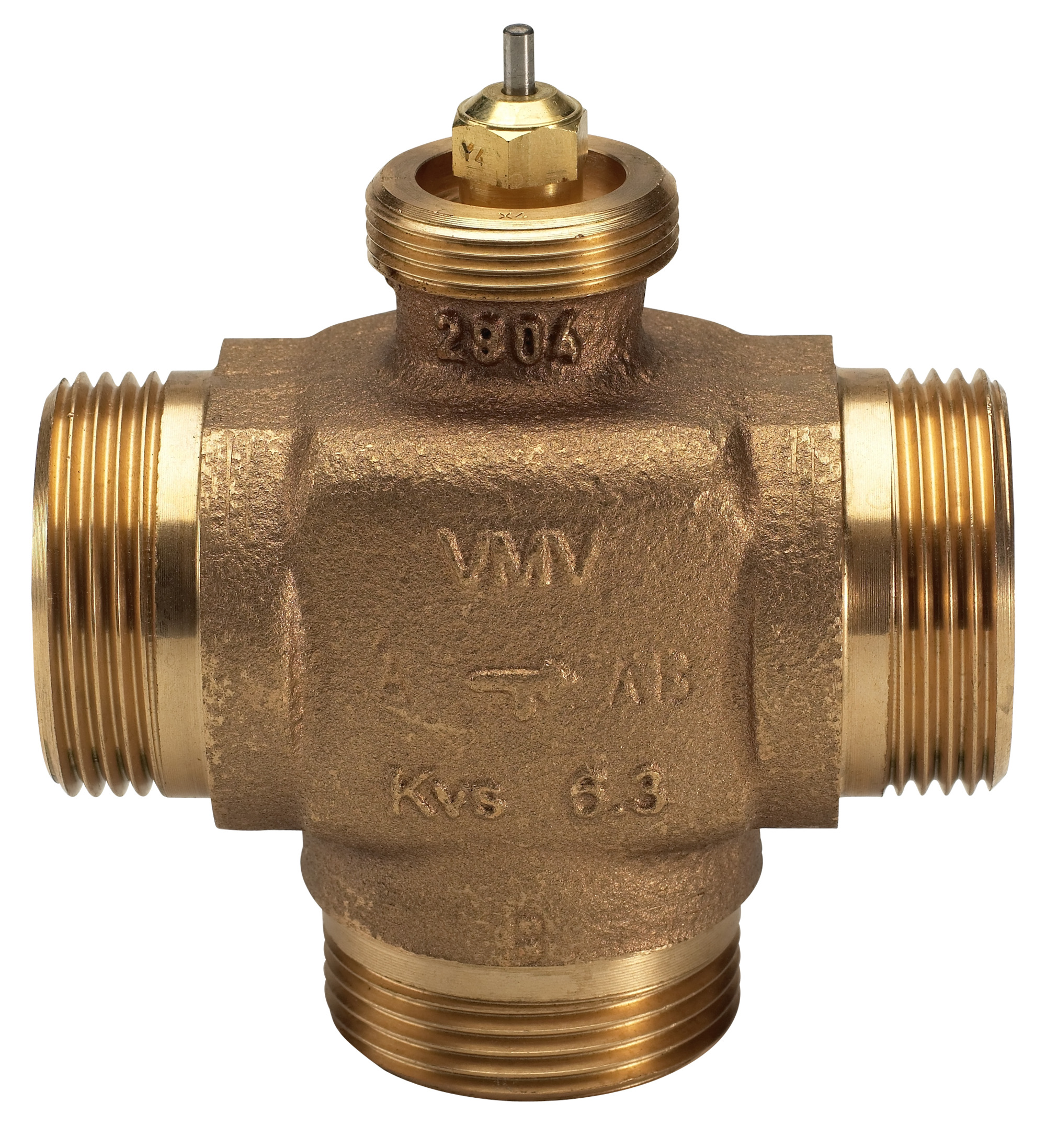 Danfoss Клапан регулирующий седельный трехходовой VMV Регулирующий клапан 3-ходовой VMV Ду 32 065F0032  - Вид №11