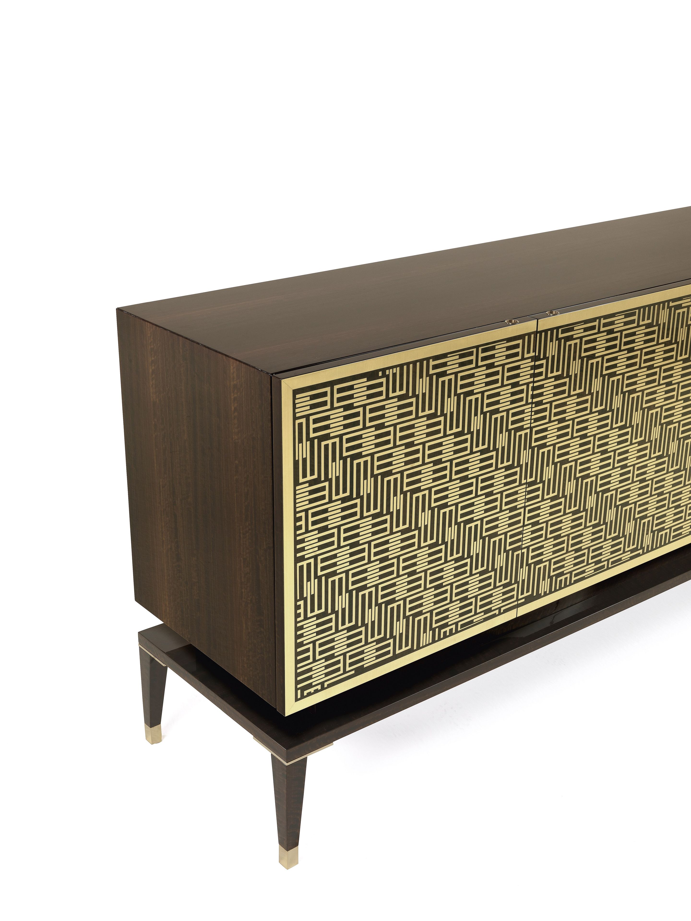 Шкаф из эвкалипта с распашными дверями ETRO Home Interiors Tibesti ARCH-00097088 - Вид №3