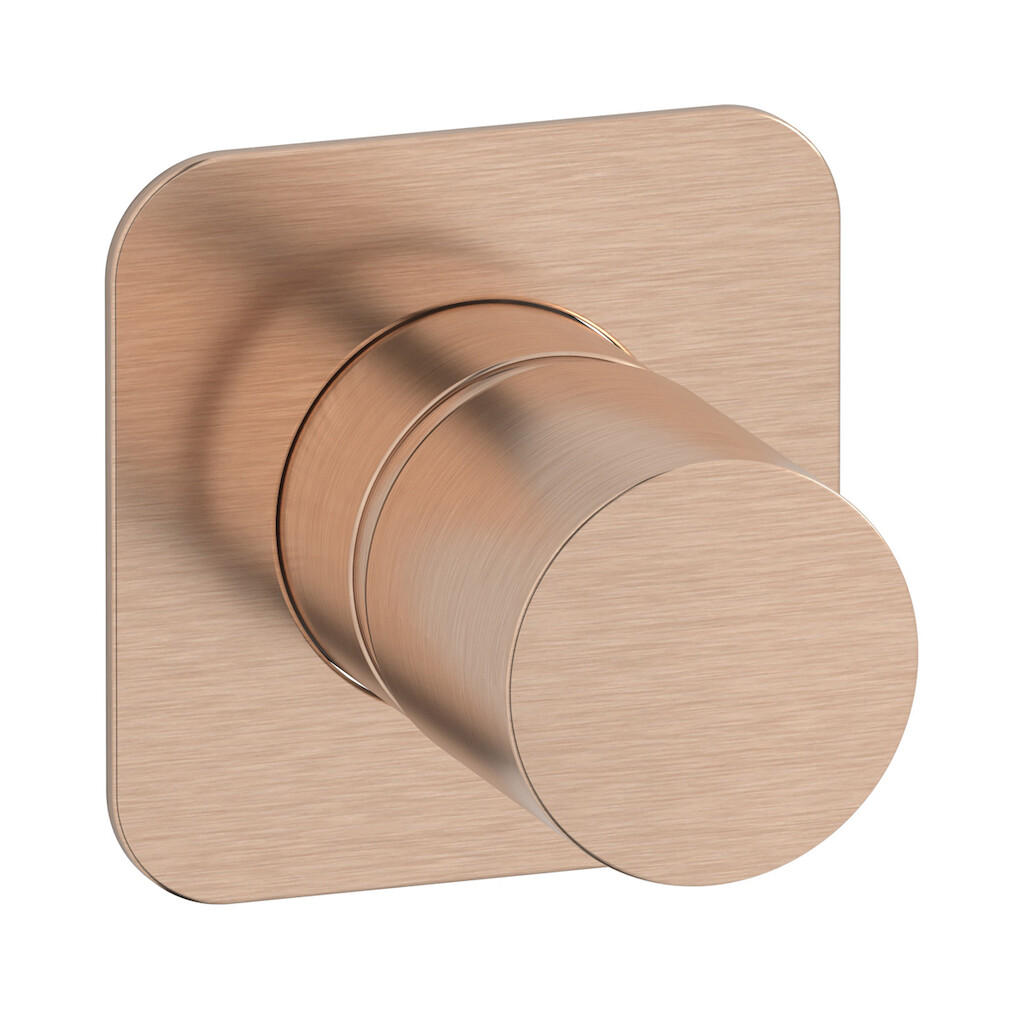 Внешние части встроенного смесителя на 1 потребителя WE ARE IB rr300sr Brushed Rose Gold Brera