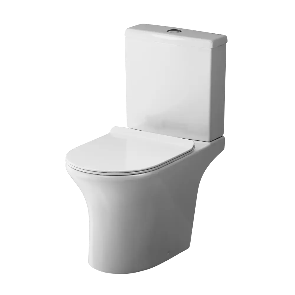 Унитаз-компакт AM.PM Stern с каскадным смывом и гигиеничным дизайном 89413035 STLM-1572036