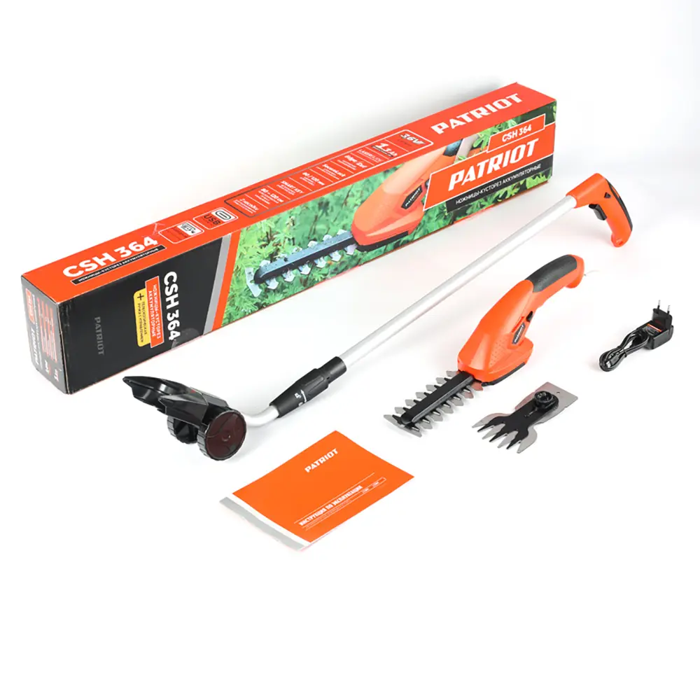 Аккумуляторные ножницы-кусторез Patriot CSH364 3.6 В с телескопической ручкой 82549769 STLM-0029587 - Вид №6