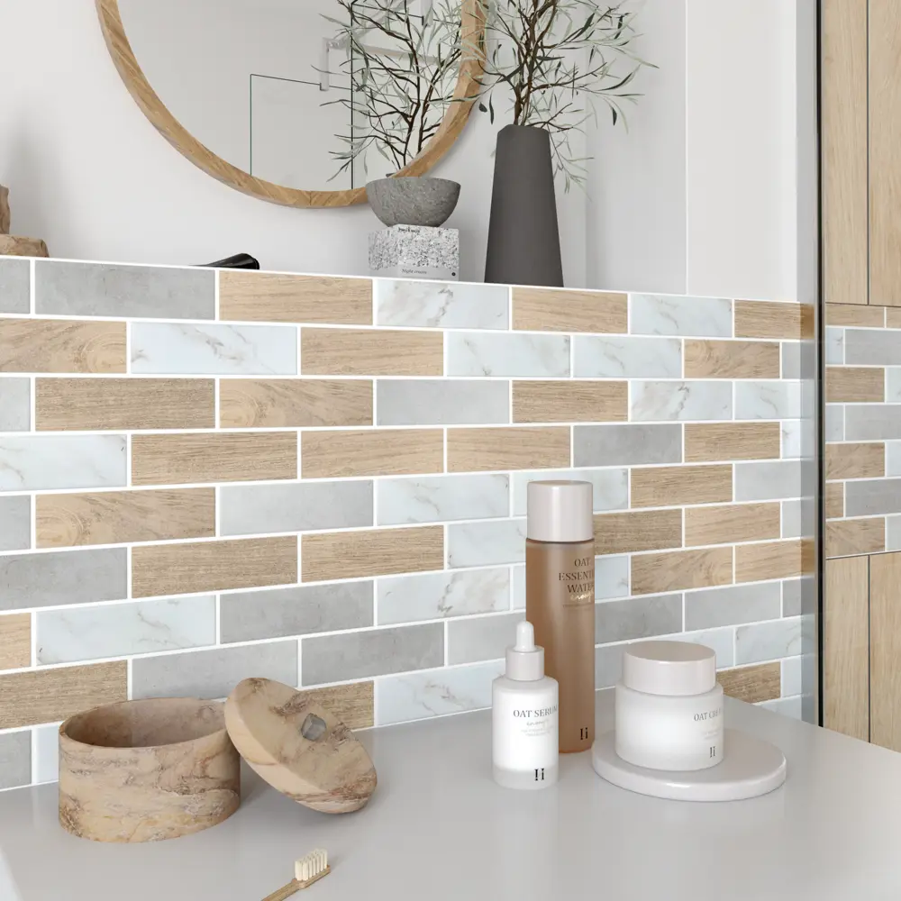 Мозаика Artens Remix - керамическая отделка в стиле кирпичной кладки 82662000 Remix Mix STLM-0033173 - Вид №6