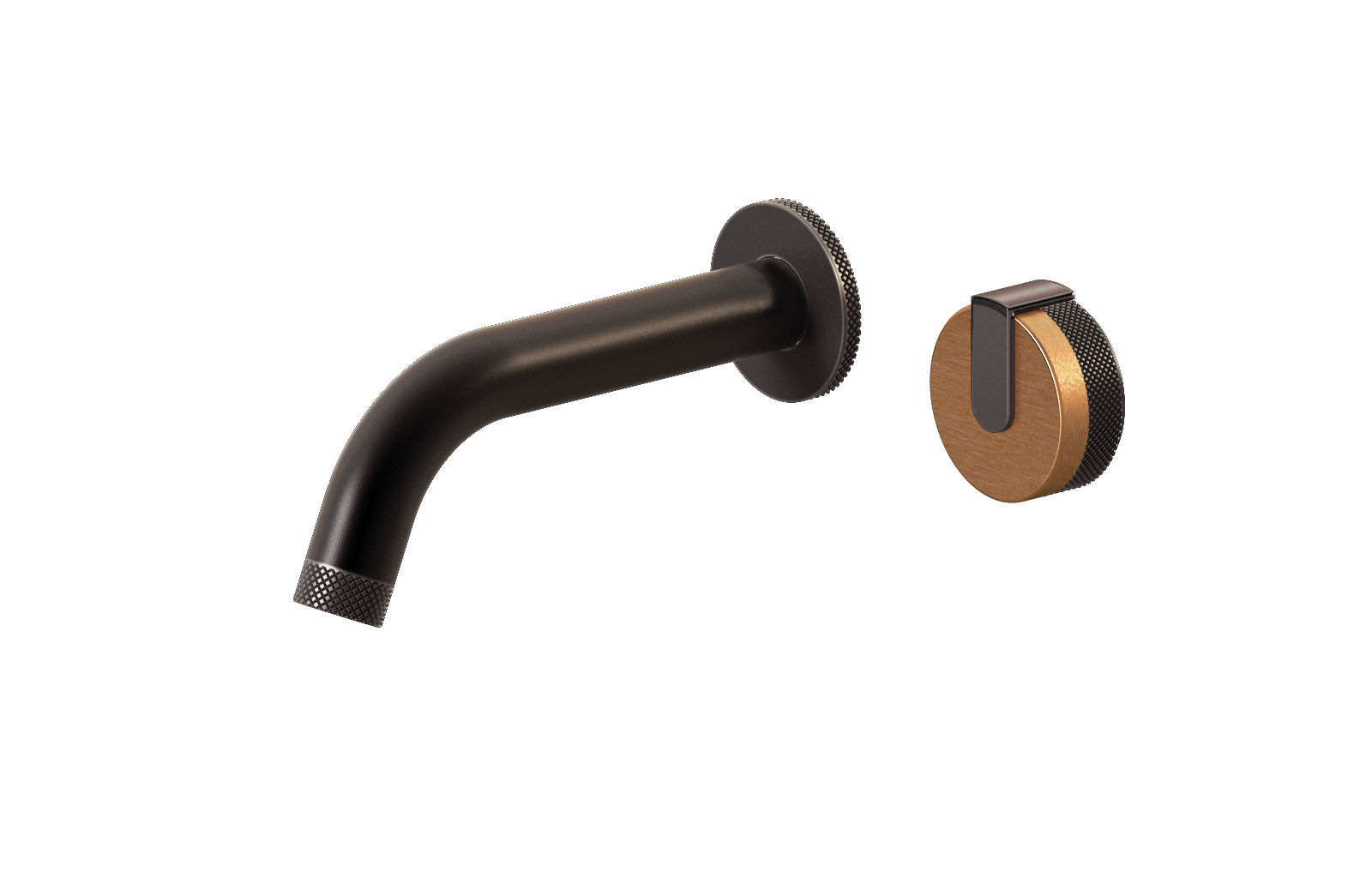 E-11535-R1BRG-L1OX-GM Настенный прогрессивный смеситель скрытого монтажа для раковины GRAFF MOD+