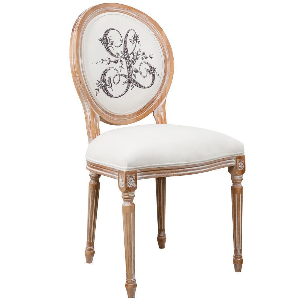 21080512 Стул «Монограмма буквы L» Object Desire Азбука мечты  - Вид №1