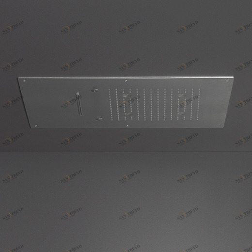 Встраиваемый душа с дождем, туманом, водопад струями, LED хромотерапией и силиконовыми насадками. Светодиодный блок управления в комплекте  AQC06 CEADESIGN 