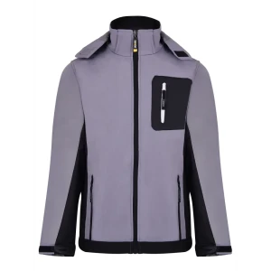 89393782 Куртка рабочая с капюшоном утепленная Dowell Softshell D81480 цвет серый размер S рост 164 STLM-1494664