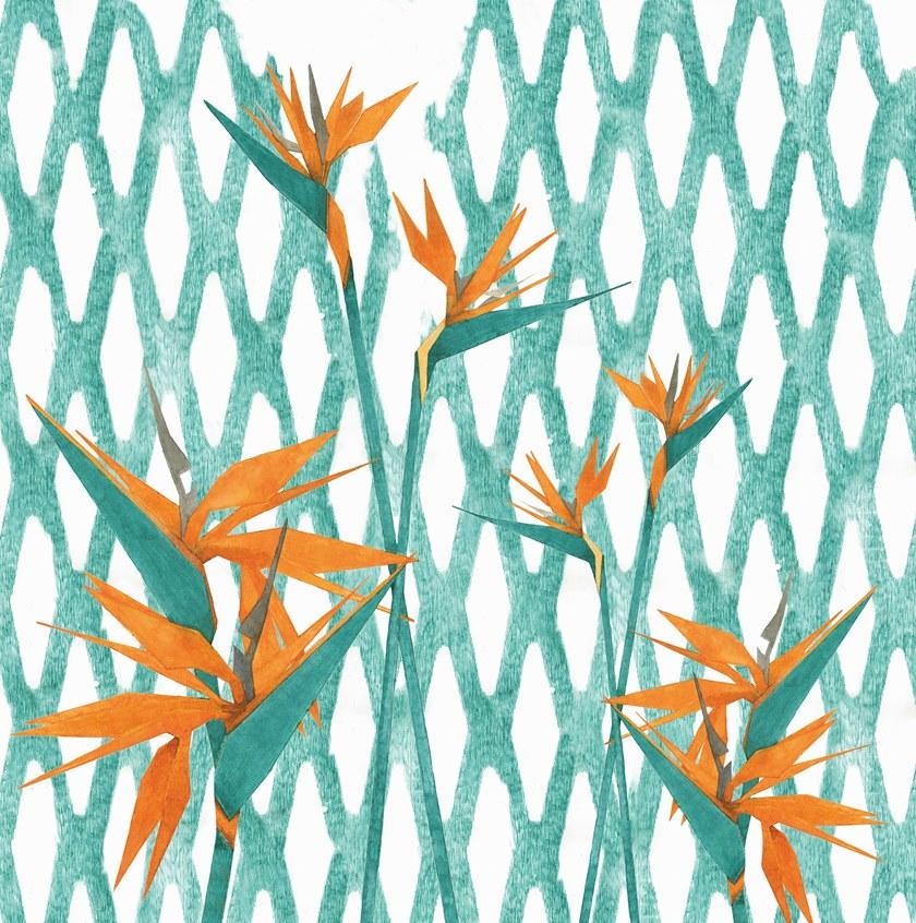 Wall&decò Обои для ванной Wet system 20 Wet_re2001 / wet_re2002 - Вид №1