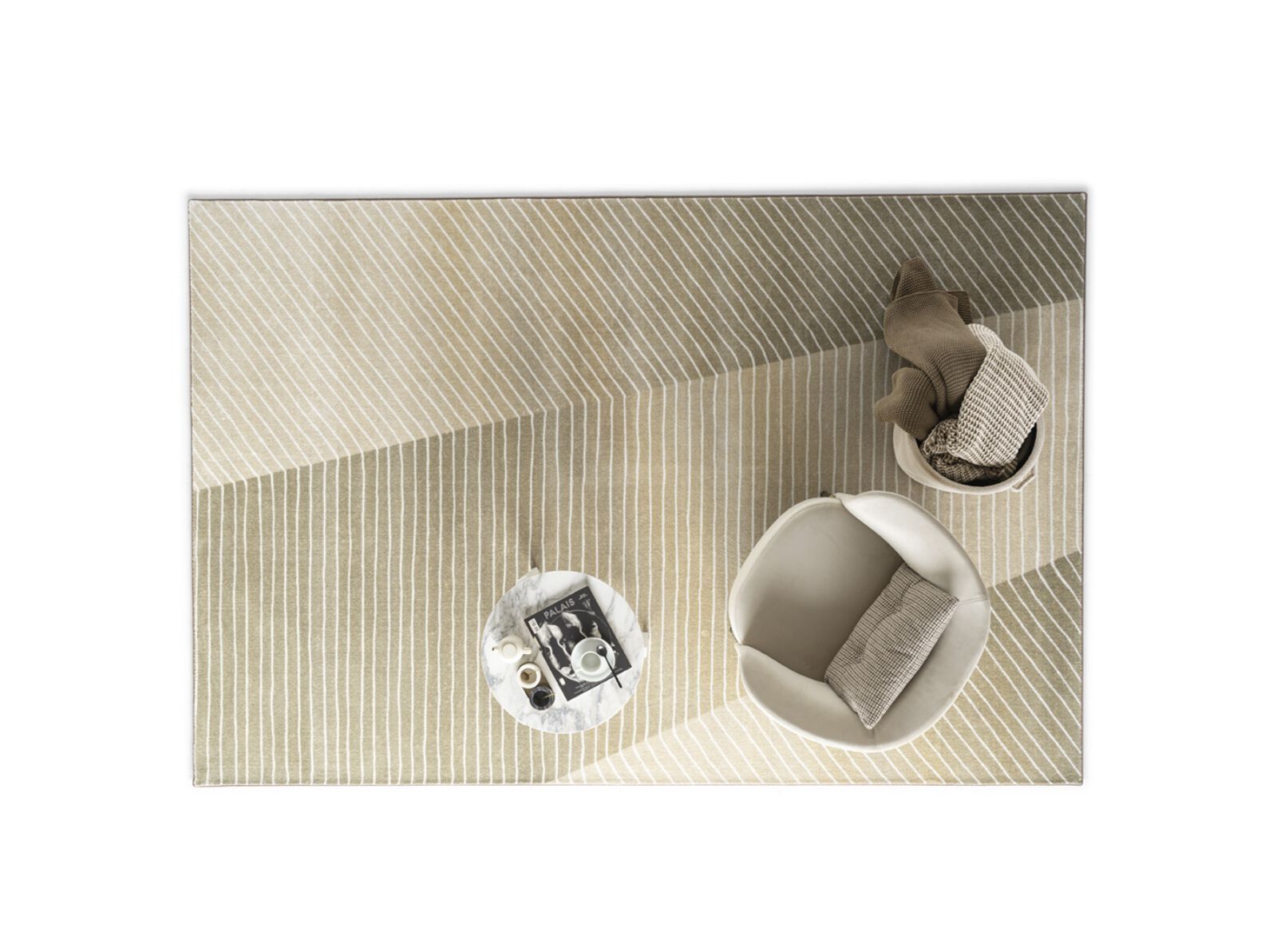 Прямоугольный полиамидный ковер с длинным ворсом Calligaris NEAT ARCH-00109309