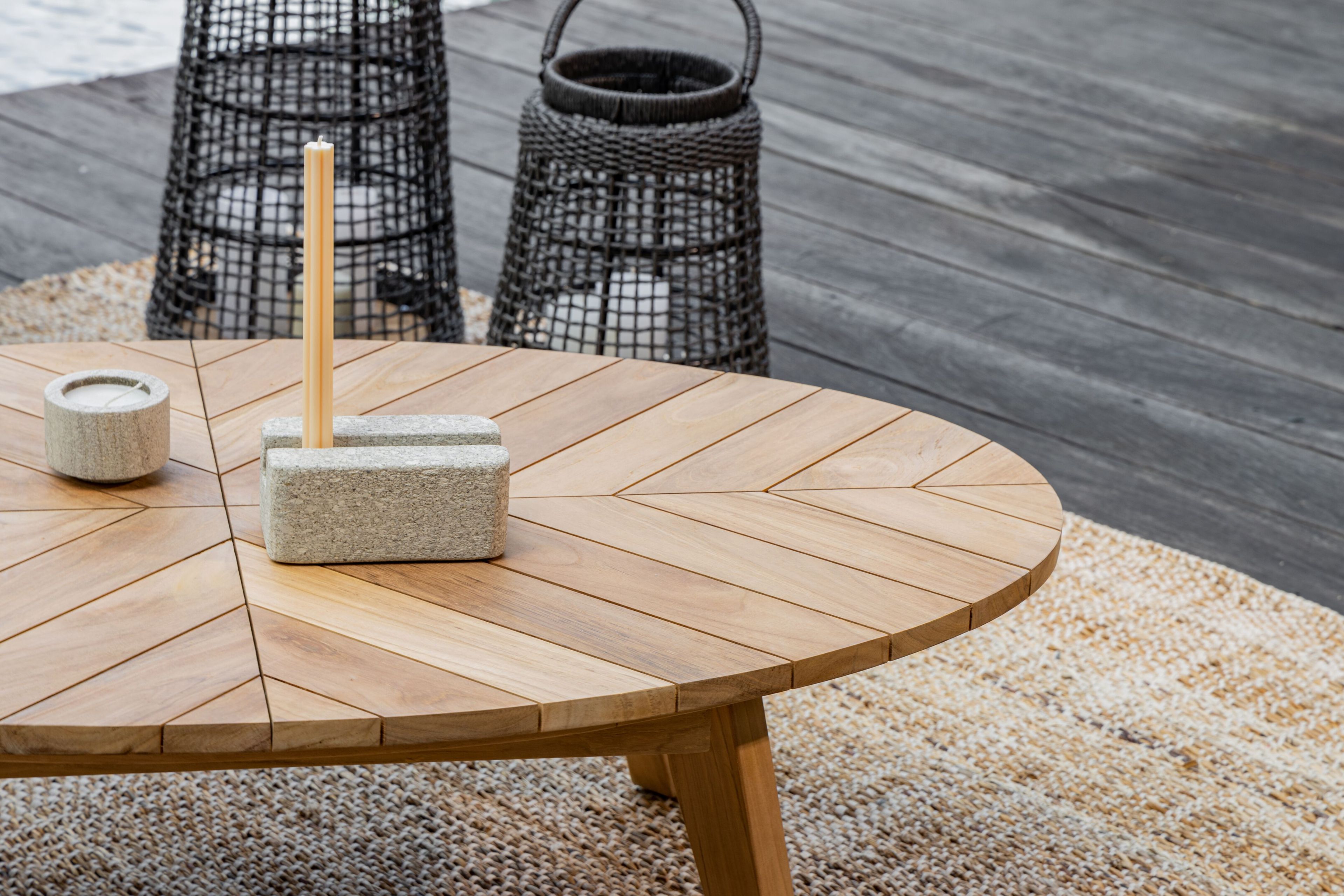 ТИК овальный садовый журнальный столик cbdesign Флориан ARCH-00111168 - Вид №2