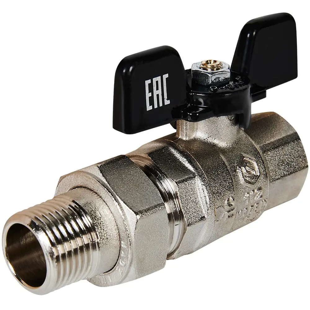 Шаровой кран STOUT DN15 для систем водоснабжения и отопления 89395510 STLM-1524339