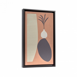 091170 Картина 50 x 30 cm бордовая La Forma Bianey