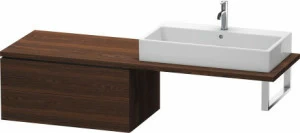 LC583906969 Шкафчик для консоли L-Cube #LC5839 820 x 547 мм Орех брашированный (натуральный шпон)