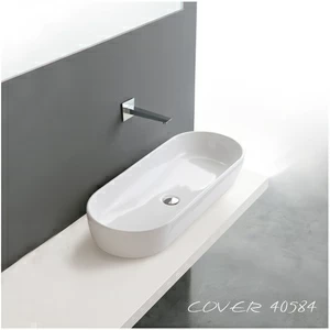 40584 Накладная раковина на столешницу  овальная Althea Ceramica