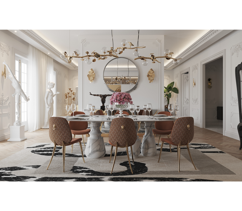 0-145 Обеденный стол Pietra oval xl estremoz  Boca Do Lobo  - Вид №1