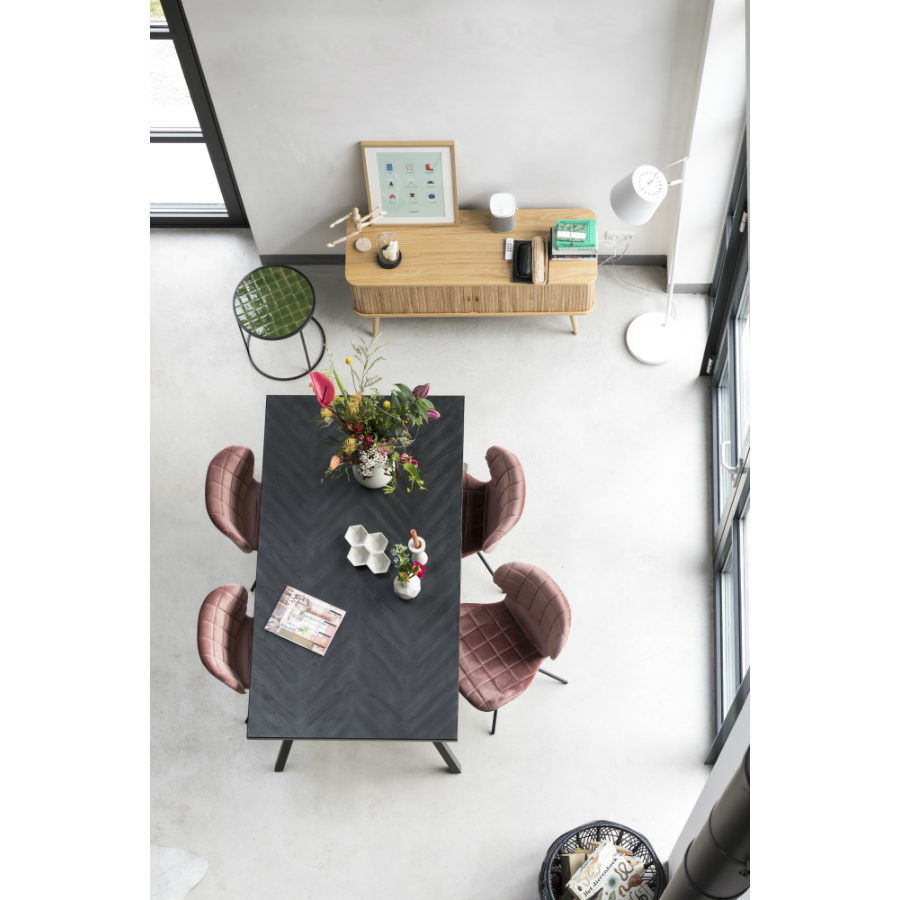 Стол Seth, 180х90, черный Zuiver 2100080 - Вид №3