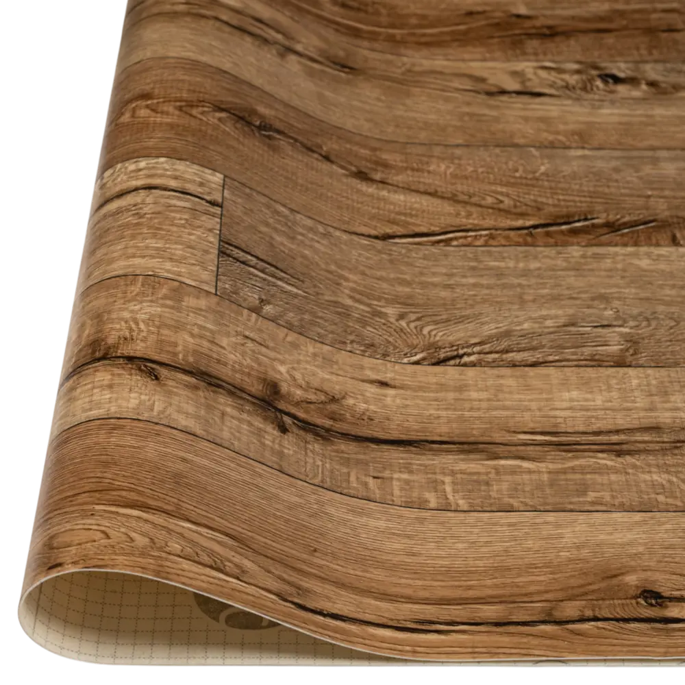 Линолеум полукоммерческий KREAFORTA «Фландрия» 32 класс 4 м коричневый под дерево 89436080 STLM-1584887 - Вид №3