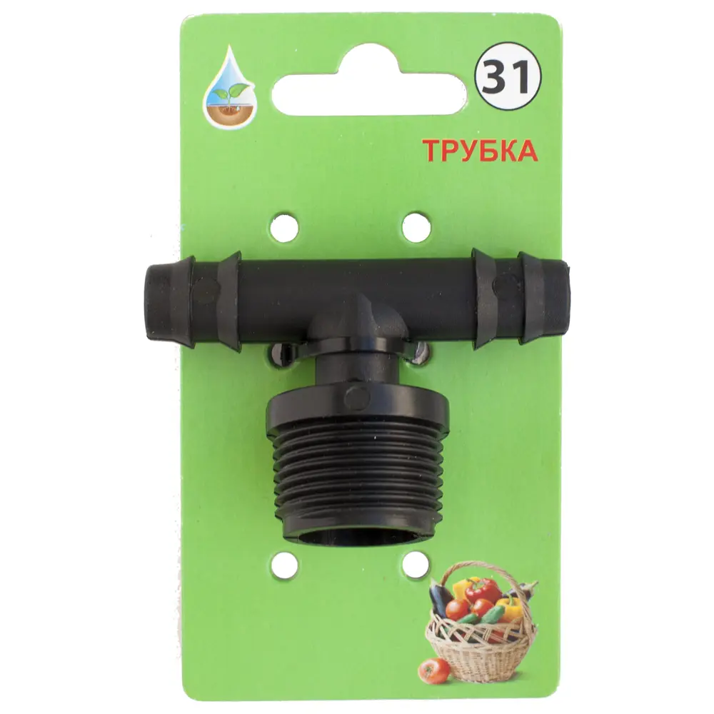 Тройник для капельной трубки BOUTTE, 16 мм x 3/4 дюйма. № 31 STLM-2077522