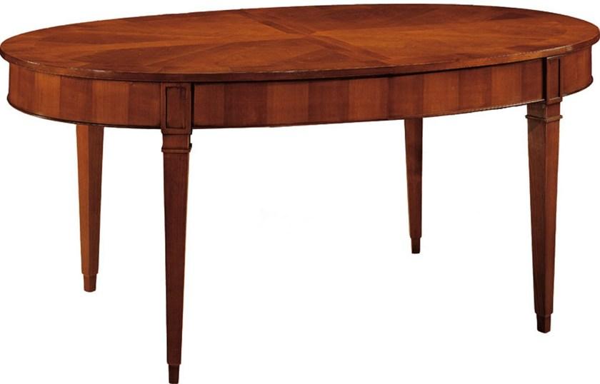 Morelato Раздвижной овальный деревянный стол Direttorio Art. 5718 - Вид №3