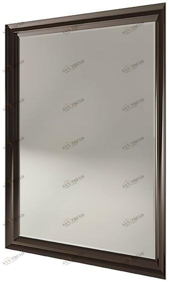 Carpanese Home Прямоугольное зеркало в деревянной раме Heritage 6128