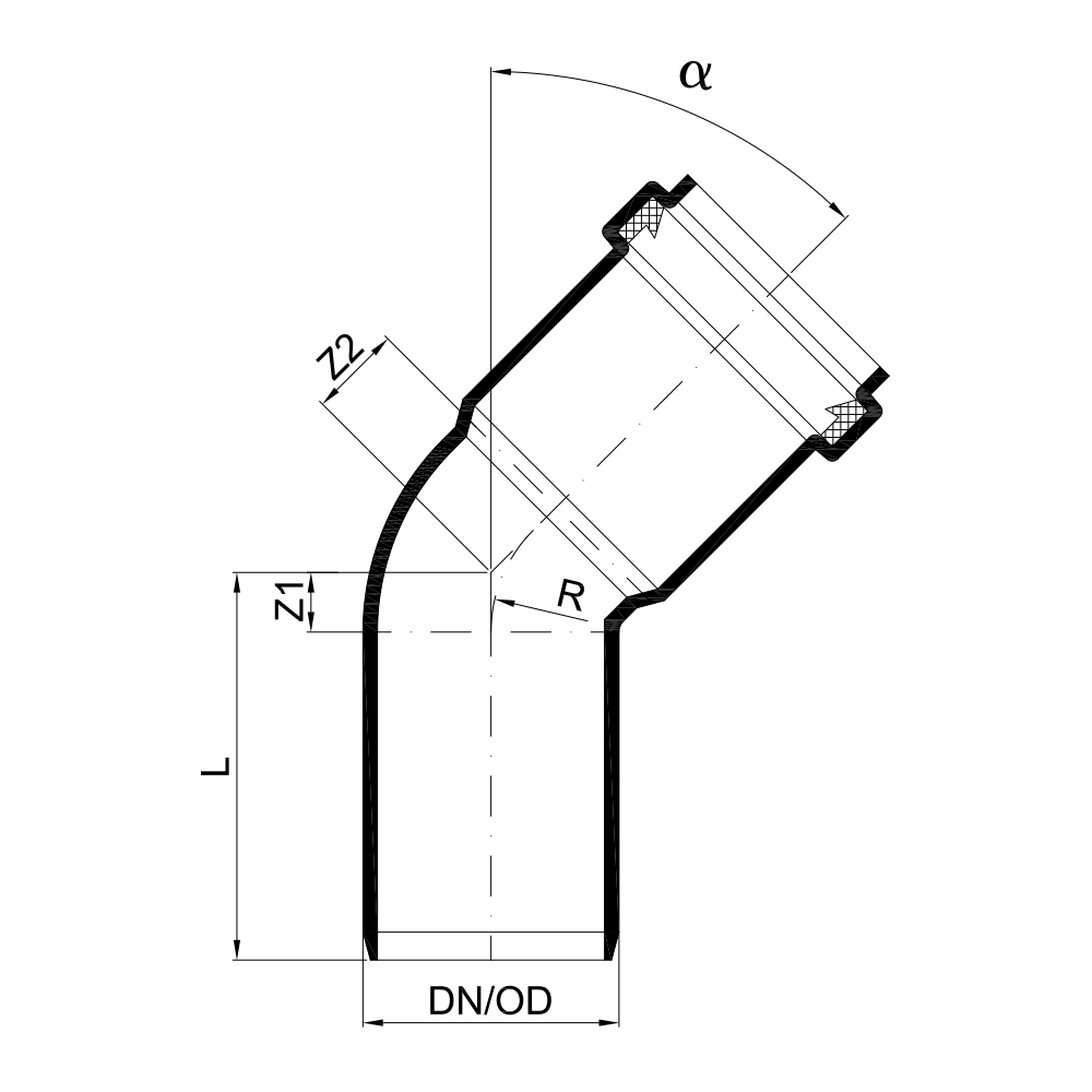02968 Отводы Tece  - Вид №1
