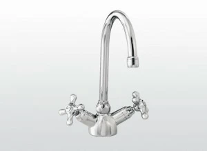 RUBINETTERIE STELLA Смеситель для кухни на одно отверстие в классическом стиле Roma
