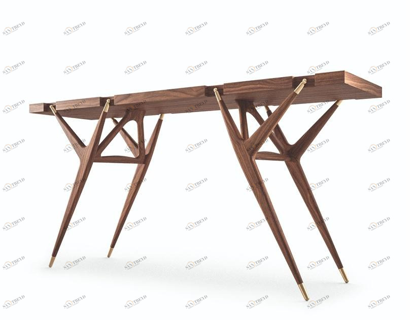 Cassina Консольный стол из массива дерева sun-id-1461294