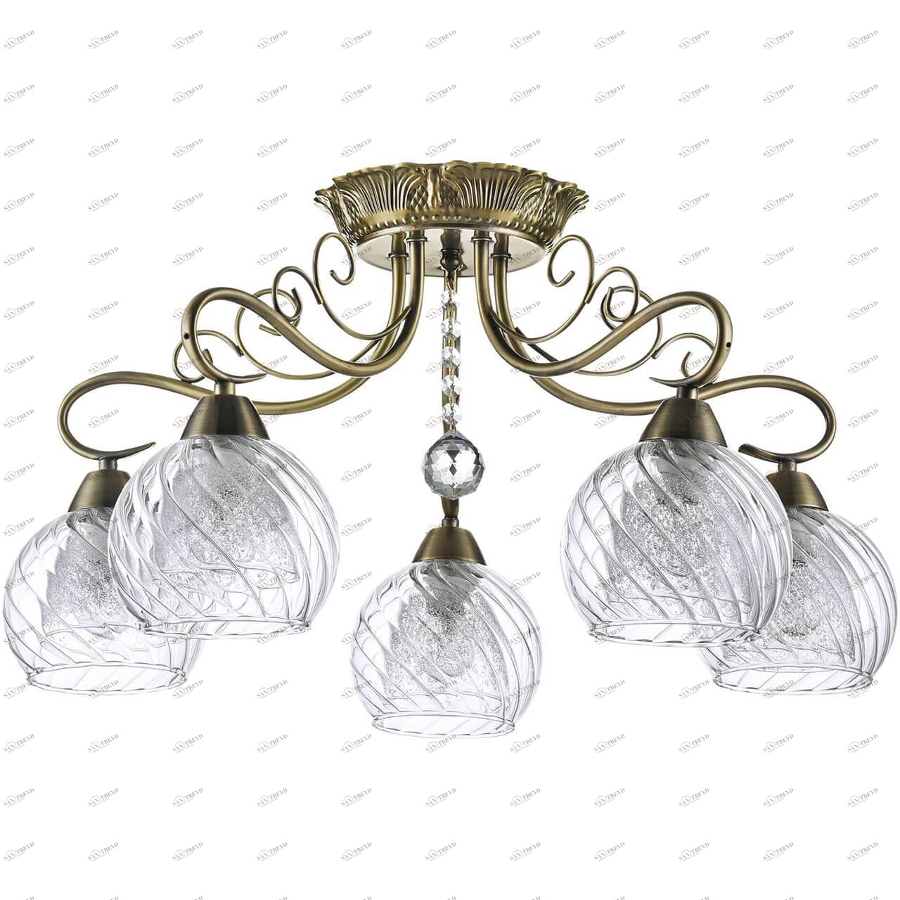 Потолочная люстра Freya Nella FR2662-PL-05-BZ FREYA NELLA 183902 Бронза 