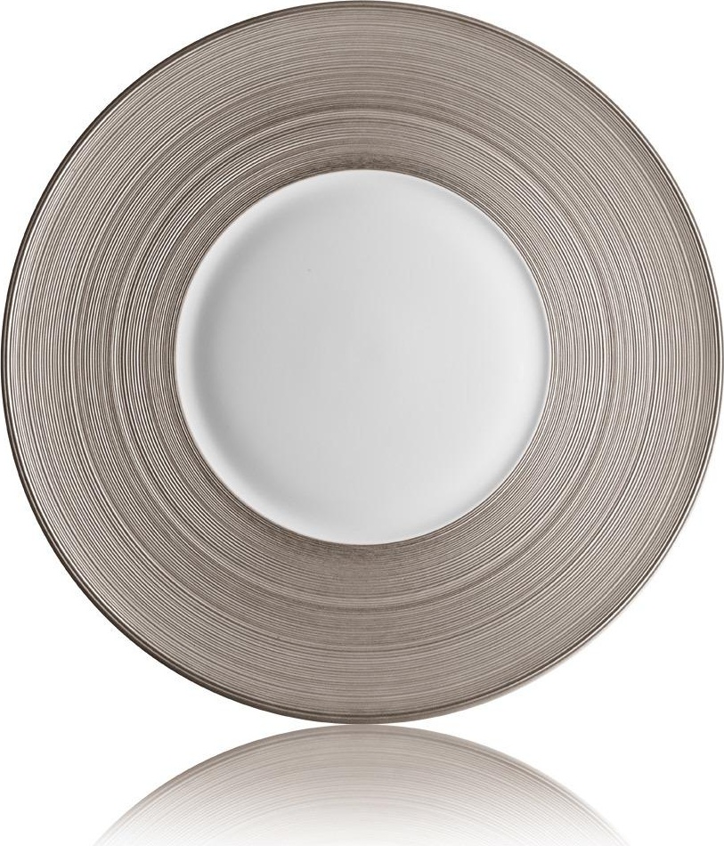 30988 JL Coquet Тарелка подстановочная 31см "Хемисфер" (платиновый) Фарфор 