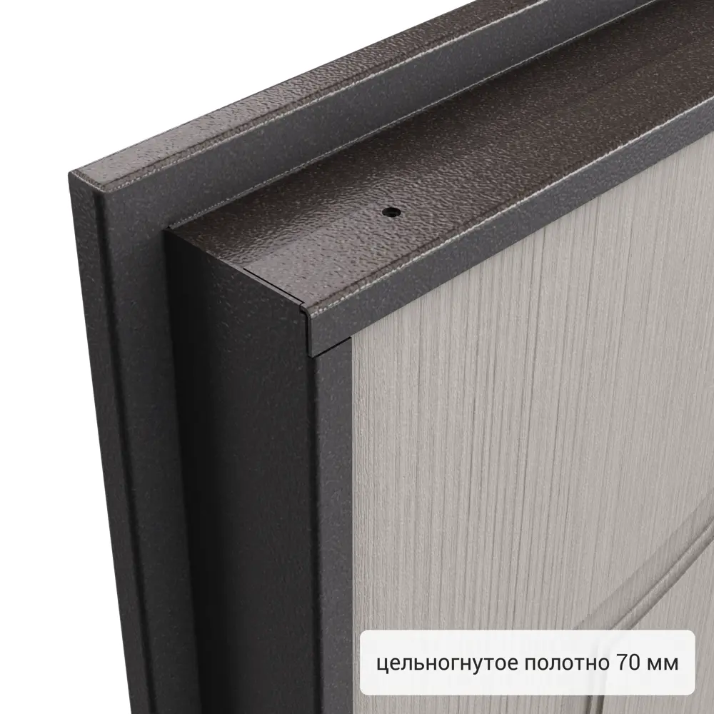 Дверь металлическая Гарант, 960 мм, правая, цвет антик ларче TOREX STLM-2062289 - Вид №9