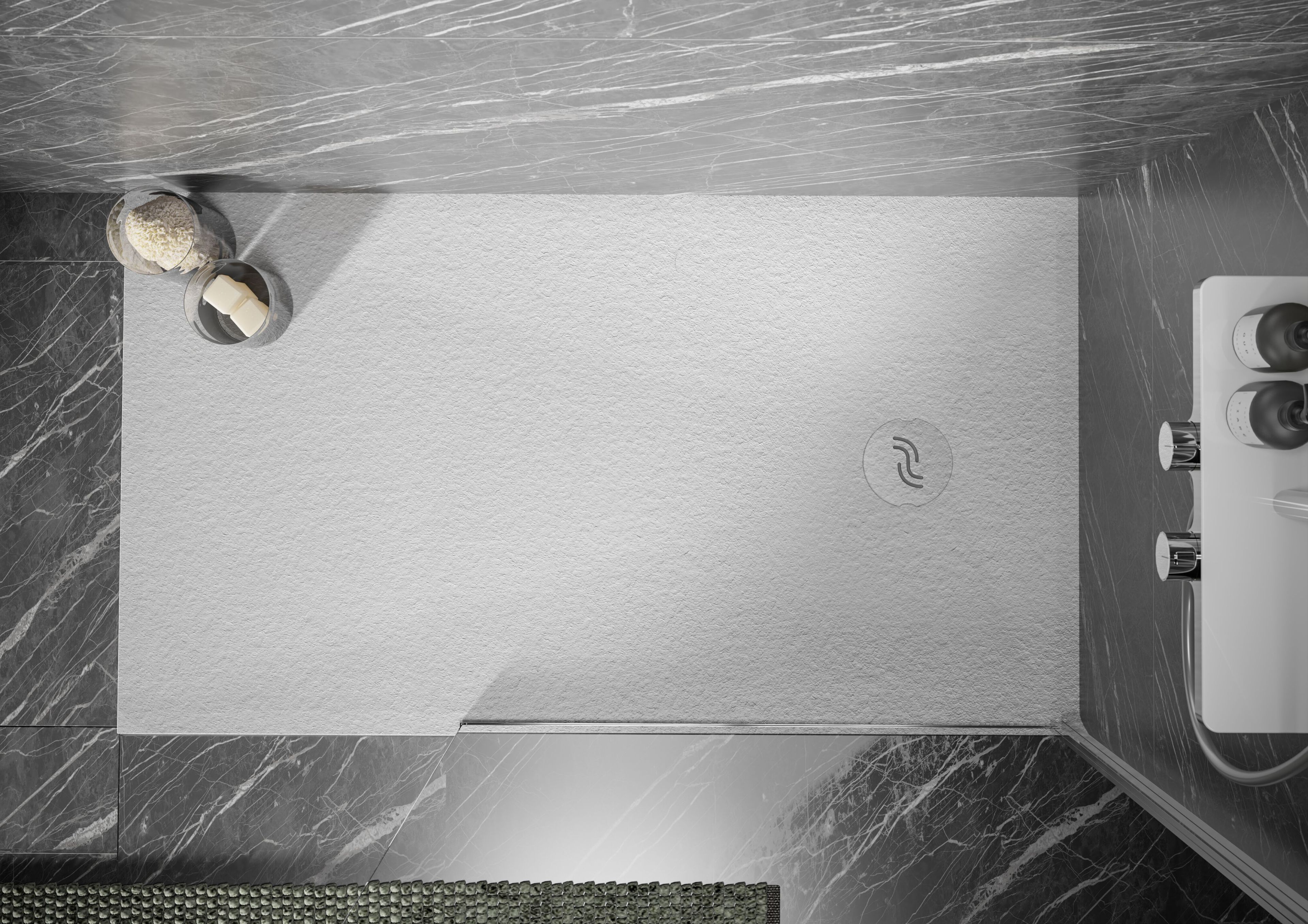 Нескользящий поддон для душа Kinedo ARDESIA EVO ARCH-00137623 - Вид №1