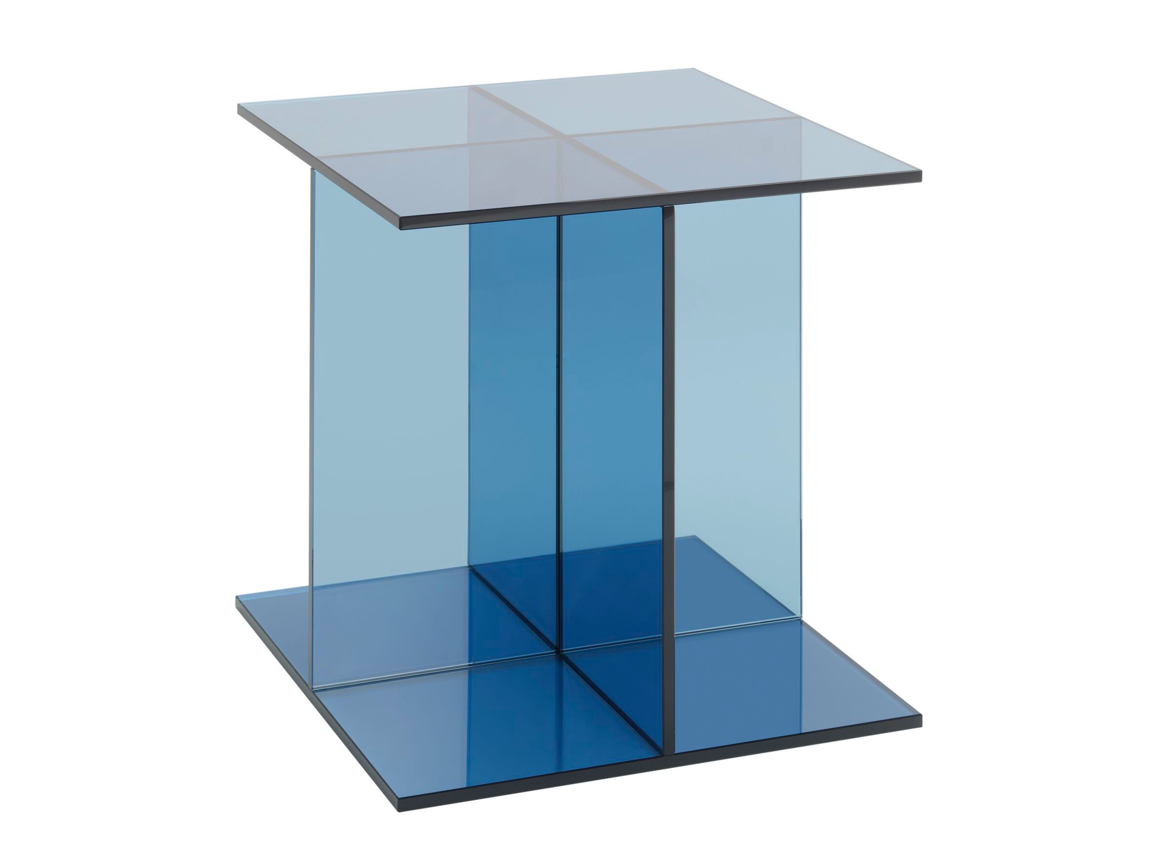 Стеклянный журнальный столик e15 VIER ARCH-00031165