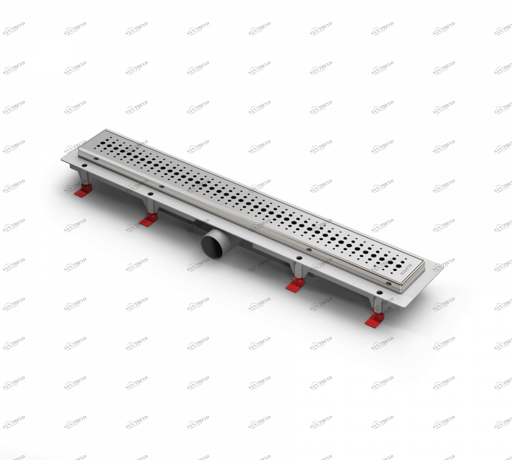 Водоотводящий желоб ALPEN Basic ALP-650BN1 с рамкой 
