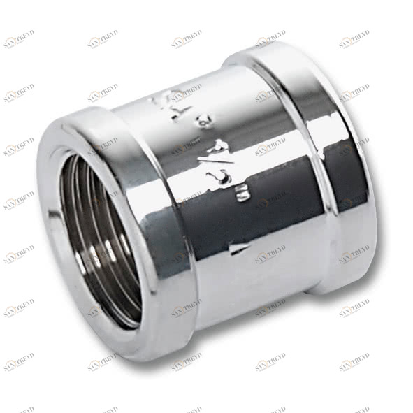 255138C SANHA 551 муфта, хромированная латунь 3/8 мм 