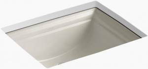 K-2339-G9 Накладная раковина под столешницу  прямоугольная Kohler