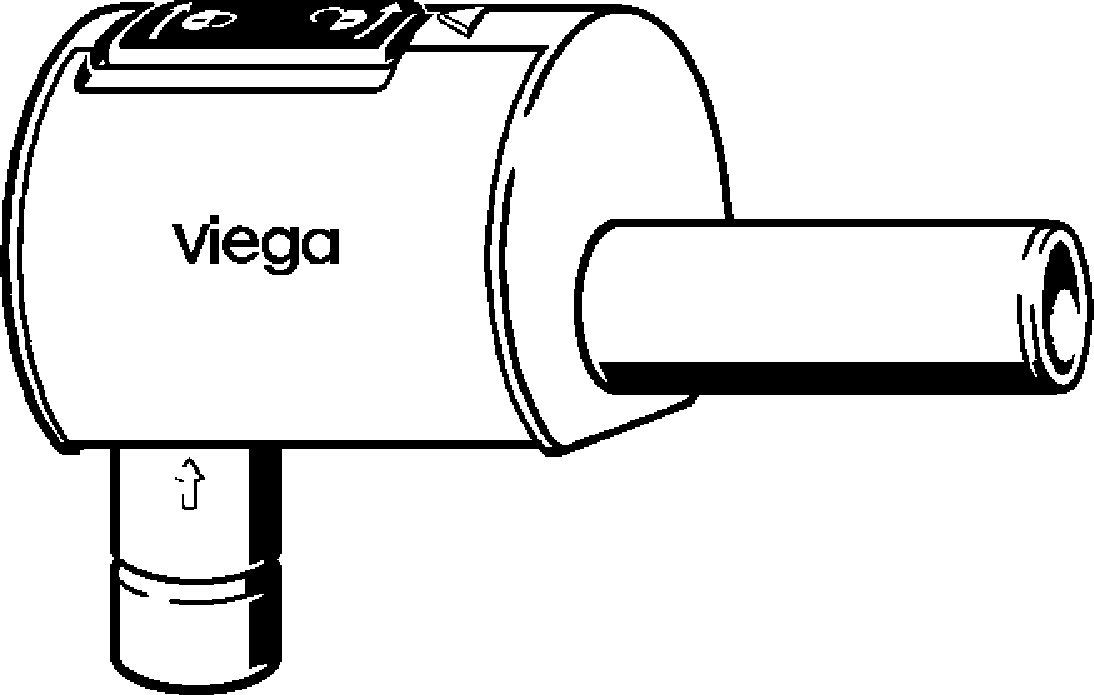 Viega Обратный канализационный клапан Sperrfix 4995.2 (607159) 607 159 - Вид №1