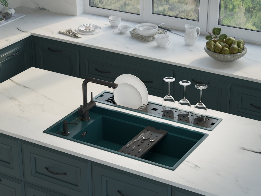 Кухонная мойка Kinaru Pro 86-U/I CN OMOIKIRI 4997025 - Вид №1