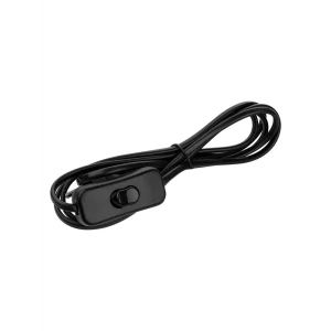 Кабель с переключателем TDM Electric 1.8 м черный