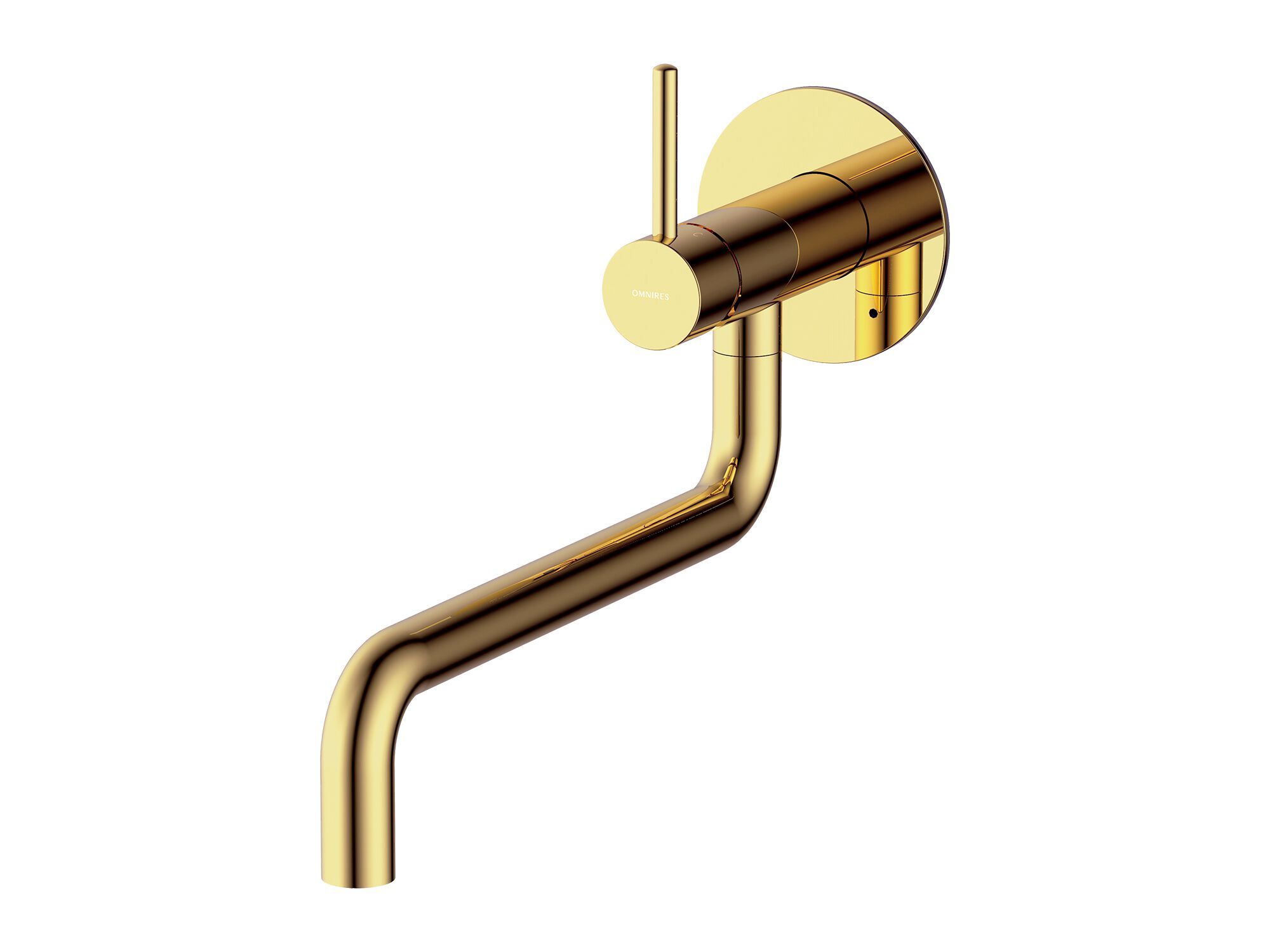 Настенный кухонный смеситель с поворотным изливом OMNIRES Y ARCH-00030664